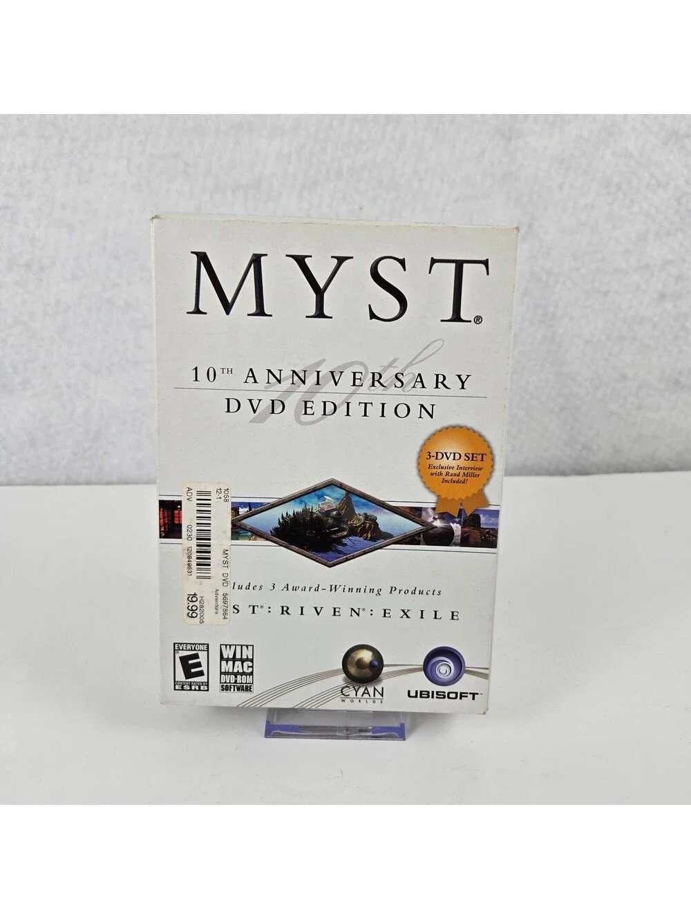 Myst 10th Anniversary DVD Edition PC Game 3-DVD Set